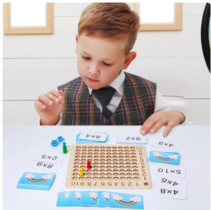 "MathMaster: Juego de Multiplicación Montessori"