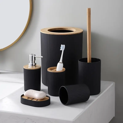 Elegance Bath Set - Negro Mate