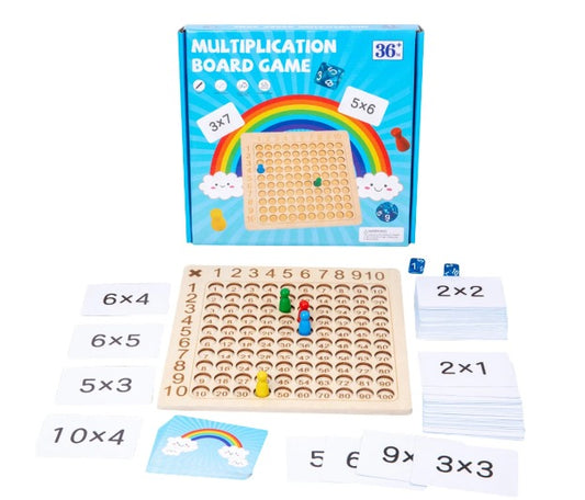 "MathMaster: Juego de Multiplicación Montessori"