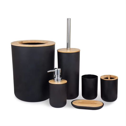 Elegance Bath Set - Negro Mate